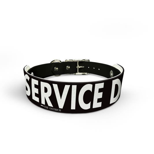 Dog de service (WOB) - collier et haut collier